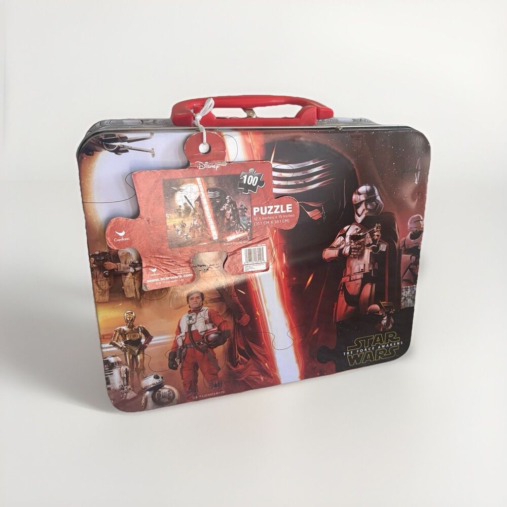 Star Wars Puzzle Metal Lunch Box